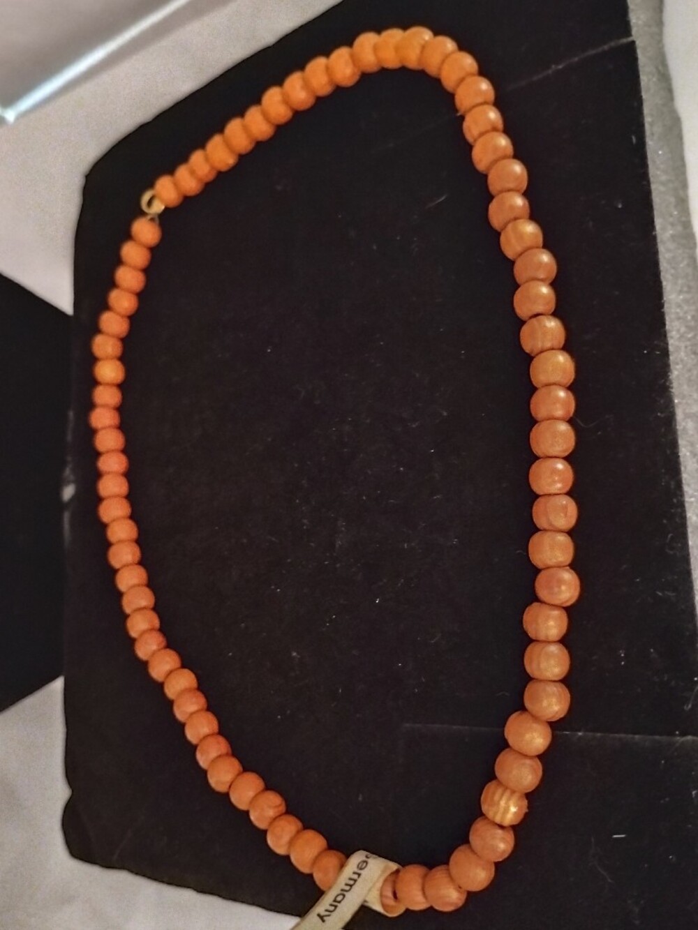 Boho Beaded Wood Necklace - Women Jewelry